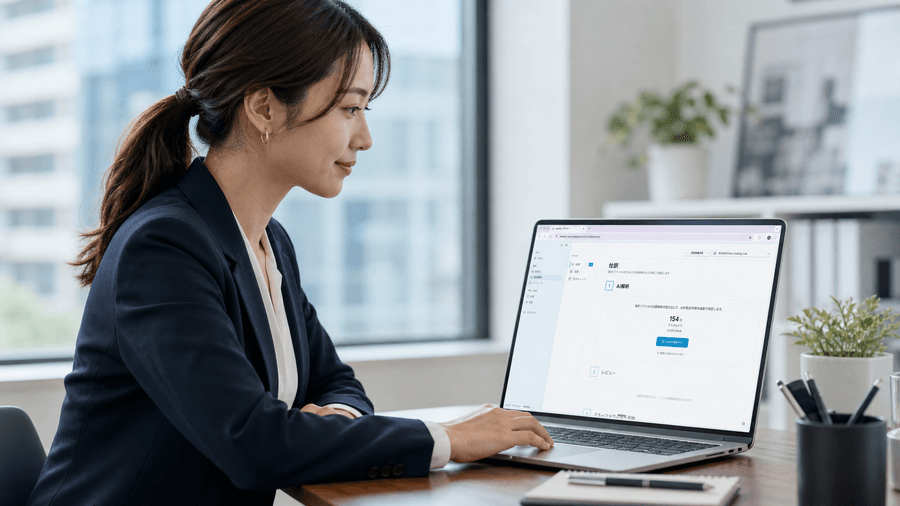 AIが月次業務の候補を作成のイメージ